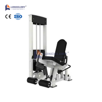 Chaise d'extension des jambes à double fonction pour entraînement des quadriceps, équipement de musculation professionnel