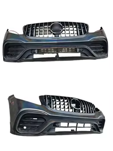 Mercedes-Benz GLC63 X253 AMG X254 <span class=keywords><strong>W205</strong></span> C63 Kit carrosserie avec pare-chocs avant Filet de montage Grille avant Découpes d'attelage de remorquage - Product Image 5