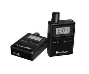 Système de guide touristique audio 2,4 GHz sans fil 80 canaux portée de 200 m pour la communication de groupe - Product Image 5