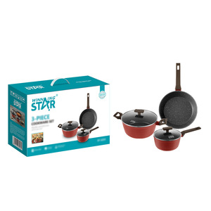 Utensilios de cocina Winningstar para el hogar con mango de baquelita para cocinar a diario, freír, cocinar al vapor, guisar, rebozar. - Product Image 1