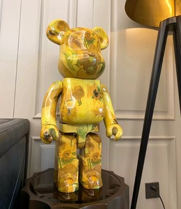 <span class=keywords><strong>Bearbrick</strong></span> B BY1000 % งานฝีมือเรซินอะนิเมะที่เป็นมิตรต่อสิ่งแวดล้อมรูปหมีลูกโป่งแสดงของตกแต่งตู้ทีวีสำหรับหญิงสาว - Product Image 2