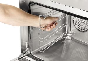 Horno de Convección Eléctrico Comercial de 4 Bandejas con Función de Vapor para Panadería - Product Image 3