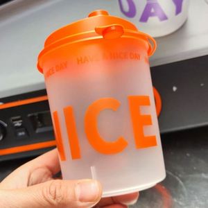 Gobelet en plastique rigide PP personnalisé avec logo, 90 mm, pour thé au lait à bulles Boba, capacité 500 ml, 700 ml, pour soda, vente en gros - Product Image 2