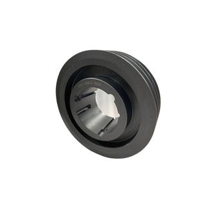 Puleggia a nastro in ghisa nera di vendita calda cinese puleggia a cinghia a <span class=keywords><strong>v</strong></span> in acciaio con tamburo di trasmissione - Product Image 6