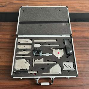 स्टेनलेस स्टील अमेरिकी मानक तार व्यास गेज नमूना वेल्ड निरीक्षण मोटी शासक गेज तार वेल्डिंग गेज उपकरण - Product Image 4