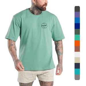 เสื้อแนวสตรีทผ้าฝ้ายสำหรับผู้ชายเสื้อออกกำลังกายแขนสั้นแบบปกติระบายอากาศได้ดีเสื้อเชิร์ตแนวสปอร์ตออกแบบได้ตามต้องการโลโก้ได้ตามต้องการ - Product Image 1