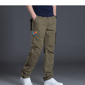 <span class=keywords><strong>Pantaloni</strong></span> Cargo da Uomo Casual Multitasche Taglie Forti <span class=keywords><strong>Invernali</strong></span> a Gamba Dritta da Esterno - Product Image 5