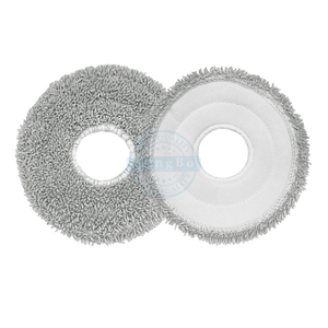 طقم شاومي X20 متوافق مع روبوت شاومي X20 ماكس/X20 برو/D102GL/D109GL للمكنسة الكهربائية قطع غيار فرشاة رئيسية جانبية قماش ممسحة فلتر هيبا كيس غبار - Product Image 5