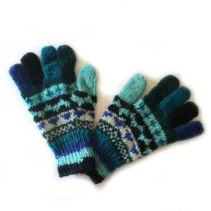 <span class=keywords><strong>Gants</strong></span> en laine tricotés à la main pour femmes adultes, design nordique multicolore, doux et confortables pour l'hiver, en fil d'<span class=keywords><strong>Islande</strong></span>, personnalisables - Product Image 6