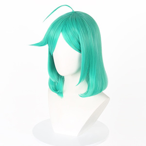 Perruque synthétique courte résistante à la chaleur pour femmes, style anime Hiiragi Utena, violet Anemo Nemo bleu, AOKG-087 - Product Image 5