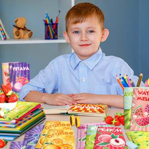 Mini blocs <span class=keywords><strong>de</strong></span> notas con tema <span class=keywords><strong>de</strong></span> frutas JS031, blocs <span class=keywords><strong>de</strong></span> notas pequeños coloridos <span class=keywords><strong>de</strong></span> plátano naranja para fiesta <span class=keywords><strong>de</strong></span> cumpleaños, cuaderno <span class=keywords><strong>de</strong></span> bolsillo, suministros <span class=keywords><strong>de</strong></span> regalos - Product Image 5