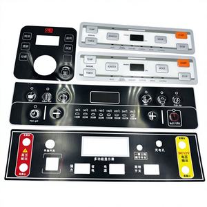 แผ่นกราฟิกแบบกำหนดเองพร้อมกาวสำหรับแป้นพิมพ์พลาสติก ทนต่อการขีดข่วน ติดตั้งบนแผงวงจรพิมพ์ - Product Image 1