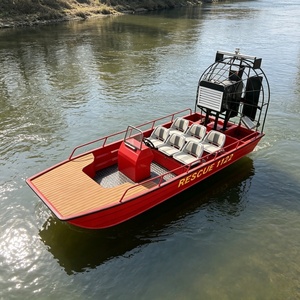 Flachwasser-Sumpf-Spezialboot mit 100 PS für Feuerwehr und Fischzucht - Product Image 4