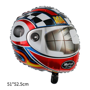 Roues de <span class=keywords><strong>voiture</strong></span> de course, ballons en aluminium pour garçons, fête à thème de course d'<span class=keywords><strong>anniversaire</strong></span>, pneus de course, ballon, cadeaux pour enfants - Product Image 3