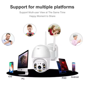 Nhà Máy Giá HD 2MP/3MP PTZ <span class=keywords><strong>camera</strong></span> <span class=keywords><strong>IP</strong></span> Web Cam Wifi ngoài trời an ninh CCTV <span class=keywords><strong>Camera</strong></span> V380 tầm nhìn ban đêm máy ảnh - Product Image 2