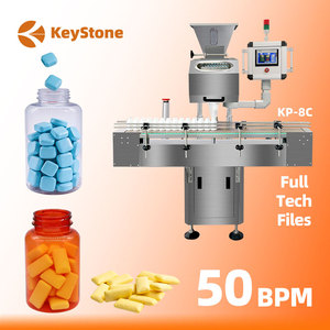 8 Lane Automatic Packing Count Tablet Capsule Optical Counting Machine Bottle Packaging Auto Tablet Counter Machine - Product Image 1