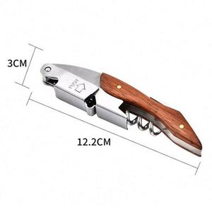 Professional <b>Cork</b> Screw Wooden Handle Wine <b>Bottle</b> Opener - Product Image 5