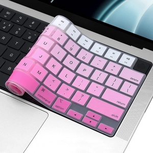 <span class=keywords><strong>Protection</strong></span> de <span class=keywords><strong>clavier</strong></span> en silicone pour <span class=keywords><strong>MacBook</strong></span> <span class=keywords><strong>Air</strong></span> 13,6 A2681 (M2) / A3113 (M3) / A3240 (M4) 2022/2024/2025 – Disposition US - Product Image 2