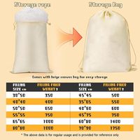 Rembourrage en polyfill 1000g Rembourrage d'oreiller Fibre de polyester avec certificat pour coussin Canapé Jouet en peluche Fournisseur d'usine