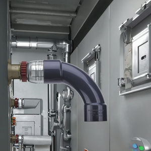 Upvc लंबे त्रिज्या अनुकूलित पाइप 90 डिग्री कोहनी 2-1/2 में मोड़। कृषि प्लास्टिक पीवीसी नाली स्वीप मोड़ - Product Image 2