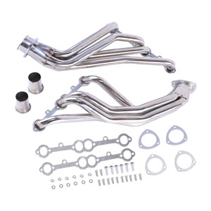 Collecteurs d'échappement longs exclusifs transfrontaliers en acier inoxydable pour <span class=keywords><strong>Chevrolet</strong></span> <span class=keywords><strong>Corvette</strong></span> C2 <span class=keywords><strong>C3</strong></span> V8 305 327 350 (1963-1982) - Product Image 2