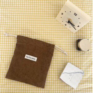<span class=keywords><strong>Pochette</strong></span> à cordon en polyester à motif floral et à carreaux <span class=keywords><strong>pour</strong></span> articles divers, clés, pièces de monnaie, cartes, téléphone portable, serviettes hygiéniques et cosmétiques - Product Image 6