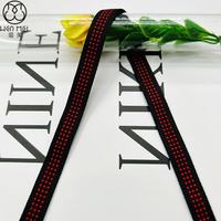 Bande élastique en nylon jacquard, sangle extensible douce, ruban de couture haute résistance pour accessoires de lingerie, 50 yards/rouleau
