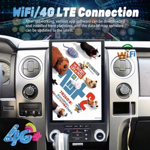 Écran tactile de navigation 14 pouces pour Ford F150 2013-2014, CarPlay, Android Auto, lecteur multimédia GPS, autoradio, mise à niveau de l'autoradio - Product Image 2