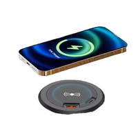 Le meuble de bureau le plus vendu Chargeur sans fil rapide pour table USB Type C 15W Chargeur de mobilier de bureau intégré