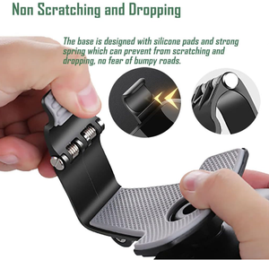 Support de téléphone universel pour tableau de bord de voiture Rotation de 360 degrés Supports pour iPhone pour Samsung pour <span class=keywords><strong>Nokia</strong></span> 4 7 \ "Smartphones - Product Image 4