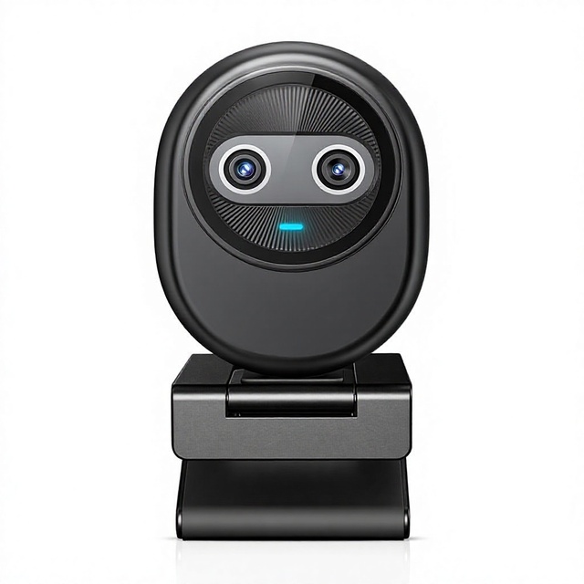 EMEET Piko 4K Webcam for Streaming,1st Dual-Camera AI-Powered 4K Camera W/AI Autofocus,USB Webcam with Clip, Desk Setup