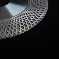 Lame de scie diamantée à pressage à chaud JDK Turbo de qualité industrielle 4,5-9 pouces, haute vitesse pour granit, marbre, pierre d'ingénierie, coupe humide/sèche, OEM
