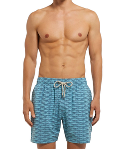 Short de sport en coton pour hommes Séchage rapide Nouveau style Imprimé Short de plage Motif vintage uni Short de bain personnalisé à la mode - Product Image 3