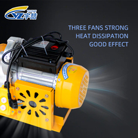 500kg çin fabrika 1000kg 220v 1600w 380v ağır çelik halatlı elektrik vinç vinç debriyaj vinç