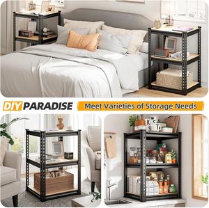 6-שכבה כבדה אחסון מתכת מדפים 16'w x 16'w x 16d x 72'h יחידות פלדה מתכווננות מחסן ארון מטבח ארון מטבח - Product Image 5