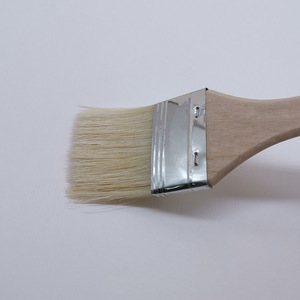 Oil Paint <b>Brush</b> Thick Wooden <b>Handle</b> Pig Bristle For Painting And Cleaning - Product Image 2