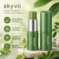 Crème Répulsive Anti-Moustiques à l'Extrait de Plantes et Herbe Violette, Apaisante Contre les Démangeaisons, Parfum Menthe, Pour Adultes, Voyage & Sport, 8g
