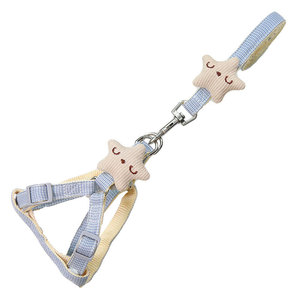 Weiwang Dog Cat <b>Harness</b> Non Straining Chest Strap Small Medium Large Breeds French Bulldog Leash Pet Walking Outing Gear - Product Image 2