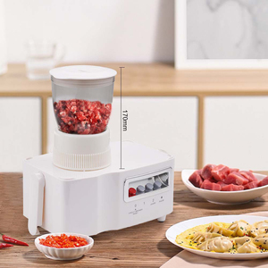 Licuadora Profesional 4 en 1, Exprimidor de Frutas, Picadora de Carne, Preparador de Smoothies, Procesador de Alimentos con Molinillo - Product Image 4