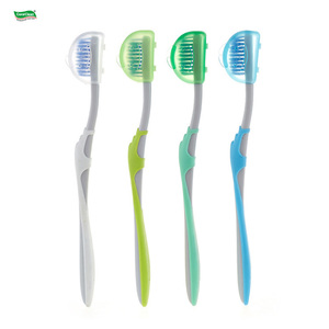 <span class=keywords><strong>Brosse</strong></span> à dents orthodontique en nylon PP pour adultes, soin <span class=keywords><strong>dentaire</strong></span>, poils extra doux, protection des gencives, pour la maison et les voyages, logo personnalisé, OEM, vente en gros - Product Image 2