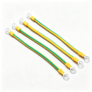 <span class=keywords><strong>BRICO</strong></span> <span class=keywords><strong>BRICO</strong></span>-FCB-XL2523 Connettore di collegamento per cavo di messa a terra in rame puro fotovoltaico per camper, colore giallo-verde, per telaio a ponte - Product Image 3