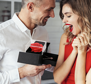 Regalo del Día de la Madre Novirassine 2026, Rosa Eterna Real Preservada <span class=keywords><strong>en</strong></span> Caja con Collar <span class=keywords><strong>Te</strong></span> <span class=keywords><strong>Amo</strong></span> <span class=keywords><strong>en</strong></span> 100 <span class=keywords><strong>Idiomas</strong></span> <span class=keywords><strong>Diferentes</strong></span> - Product Image 2