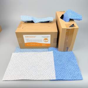 ผ้าซับน้ำมันอุตสาหกรรม 100/200 ชิ้น/กล่อง ผลิตจากพลาสติก PP 100% สำหรับเช็ดทำความสะอาดคราบน้ำมันหนัก - Product Image 4