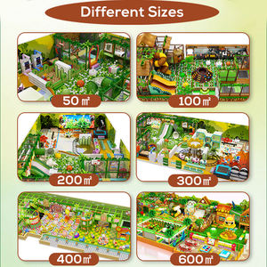 Aire de jeux intérieure colorée à prix avantageux pour enfants, thème jungle populaire, centre de jeux pour enfants pour l'école - Product Image 6