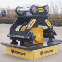 Compacteur de plaques rotatif et non rotatif pour excavatrice Monde