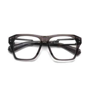 Gafas Rectangulares de Montura Completa, Lentes de Resina de Color Sólido, Anti Luz Azul, Unisex, para Uso Diario - Product Image 6