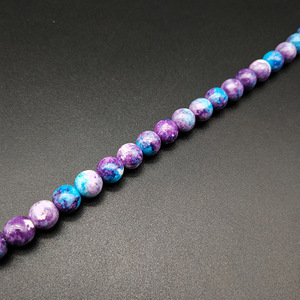 Mode ronde <span class=keywords><strong>pluie</strong></span> couleur pierre <span class=keywords><strong>perles</strong></span> en vrac <span class=keywords><strong>perles</strong></span> accessoires fabrication <span class=keywords><strong>de</strong></span> bijoux matériaux <span class=keywords><strong>perles</strong></span> en gros - Product Image 6