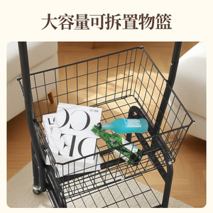 Floor Standing Clothes Rack Double Bar Round Elegant Black Warm White Drying Rack Indoor Storage Coat Rack - Product Image 5