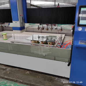 <span class=keywords><strong>Machine</strong></span> CNC automatique HMI ATC pour <span class=keywords><strong>le</strong></span> découpage, <span class=keywords><strong>le</strong></span> meulage des bords et <span class=keywords><strong>le</strong></span> polissage de <span class=keywords><strong>verre</strong></span> et de pierre, puissance du brocheur 11KW, garantie 1 an - Product Image 6