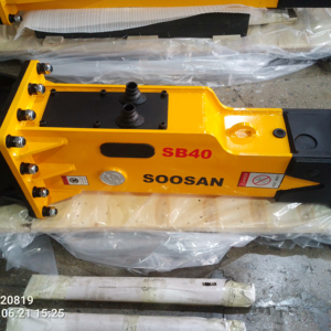 โซซาน ไฮดรอลิกเบรกเกอร์ SB 40 แบบกล่อง สภาพใหม่ สำหรับรถขุด 4-7 ตัน สำหรับรถตัก  เครื่องยนต์ มอเตอร์ หัวสกัด อะไหล่หลัก รับประกัน 1 ปี - Product Image 1